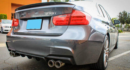 ✨PARAURTI POSTERIORE PER BMW SERIE 3 F30 BERLINA 2011+ DOPPIO LOOK M SPORT M3✨