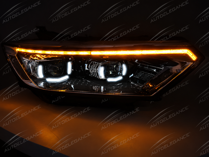 ART.10816 FARI ANTERIORI ADATTO PER VW PASSAT B8 14-19