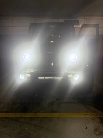 💕ART.7943 FARI ANTERIORI Jeep Wrangler💕