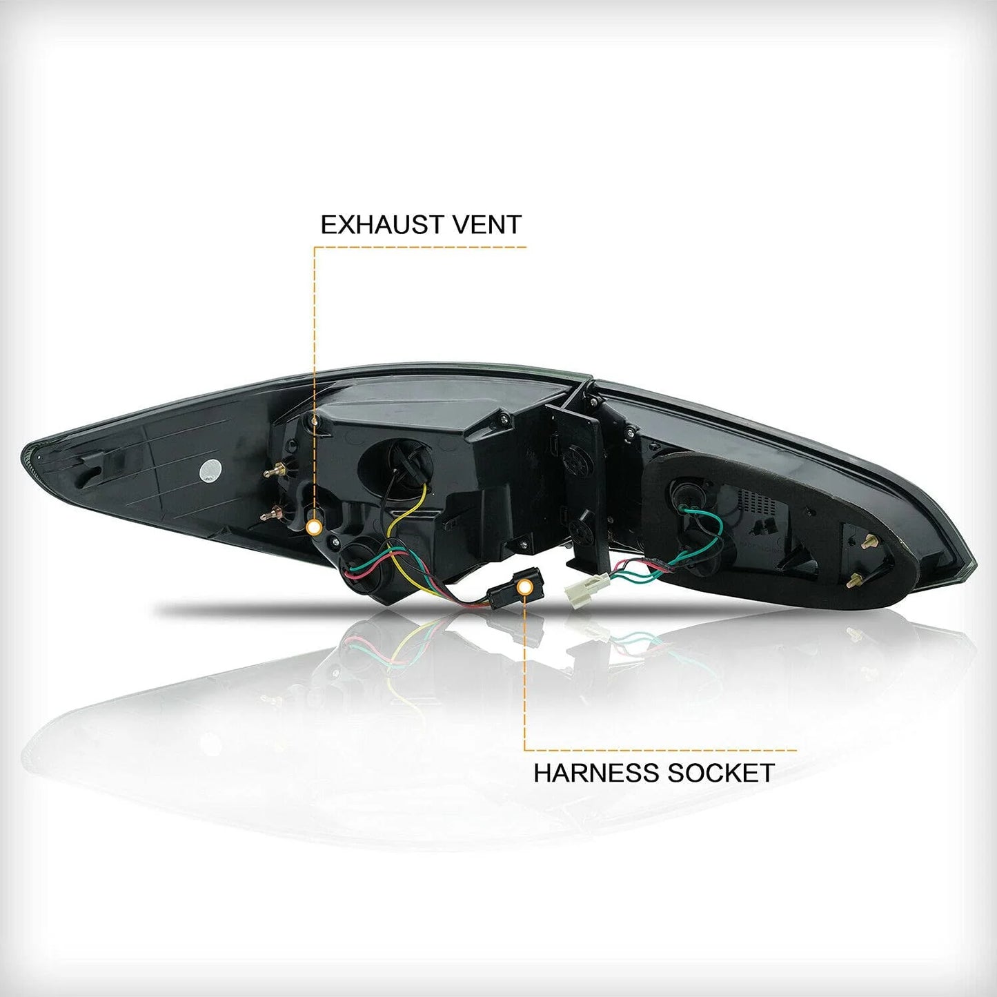 Fanali posteriori Fumè Full LED compatibili per Hyundai Santa Fe Sport 2013-2018