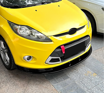 💕ART.8347 SPLITTER For Ford Fiesta MK7 2008-2012 NERO  LUCIDO  💕