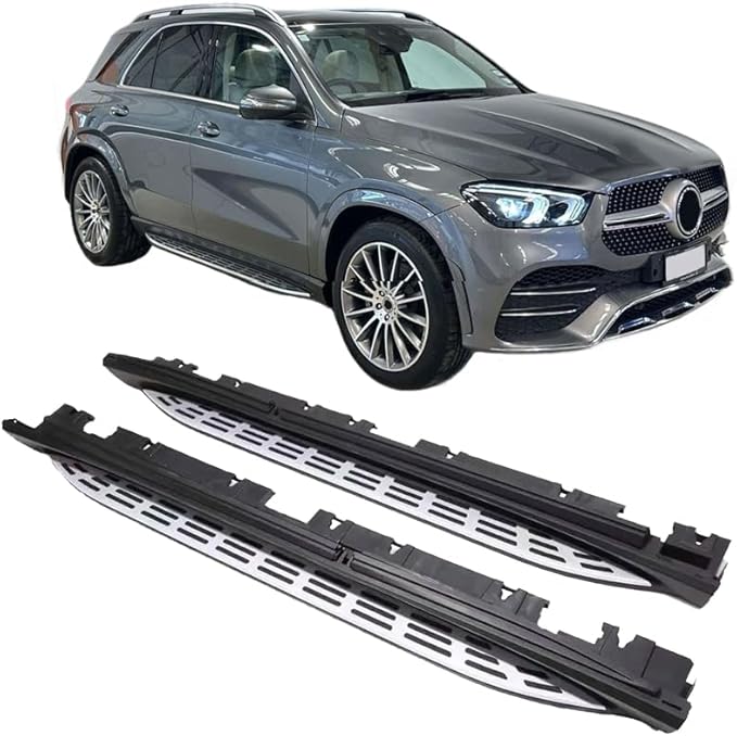 💫 ART.7071 Pedane Laterali in Alluminio per GLE SUV (W167) (2019+) con Luce LED💫