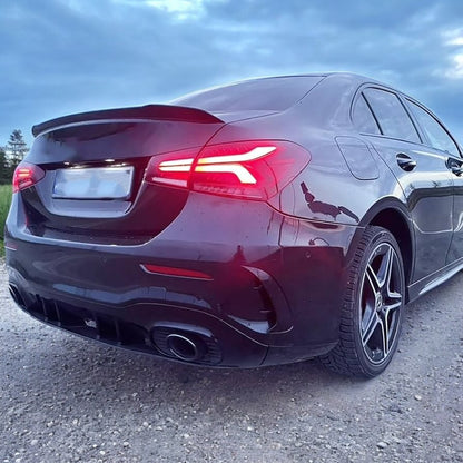 Spoiler adatto per Mercedes A-Class (V177) Sedan (2018-On)