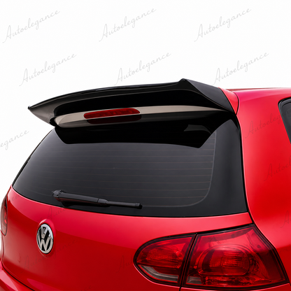 🔥ART.1913 SPOILER ADATTO PER VW GOLF 5 2003-2009 GTI NERO LUCIDO🔥