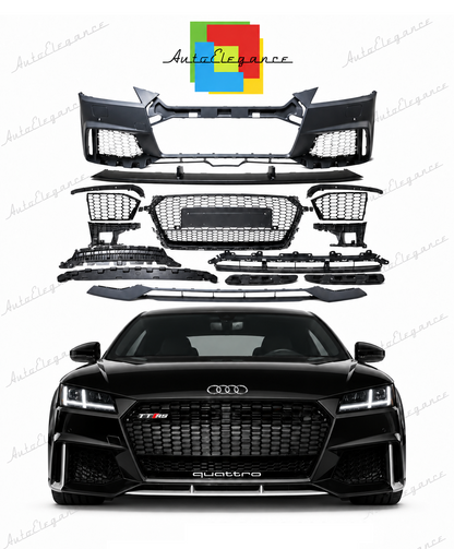 👉Paraurti anteriore Look TT RS adatto per Audi TT (FV, 8S) 2014-👈