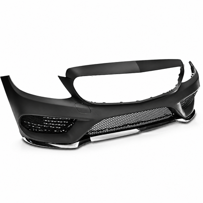 💕PARAURTI ANTERIORE MERCEDES CLASSE C W205 15-18 LOOK AMG💕