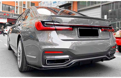 💫ART.8460 Diffusore look M Performance per BMW serie 7 G11 G12 Nero Lucido💫