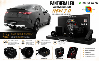 💕ART.2672 PANTHERA Soundsystem Booster 7.0-Mercedes-Benz GLC  AMG-Line C254💕