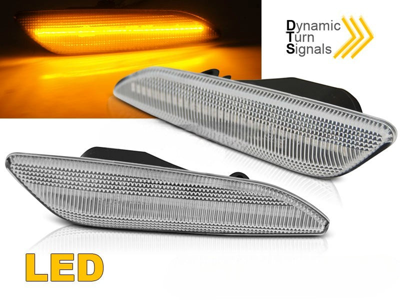 ⭐LUCI DI SEGNALAZIONE LED BIANCO SEQ ADATTO PER  ALFA ROMEO 156/147/ FIAT TIPO ⭐