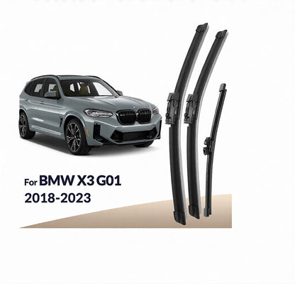 ART.7284 Spazzole tergicristallo anteriore e posteriore BMW X3 G01 2018-2023