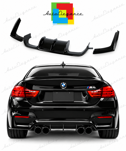 👉DIFFUSORE POSTERIORE ADATTO PER BMW 4 Series (F32,F33, F36)👈