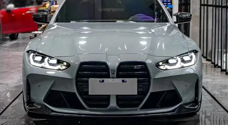 💕ART.7959 SPLITTER BMW G80 M3 G82 G83 M4 2021+ CARBONIO   💕