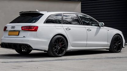 💕ART.8394 SPOILER Audi S6 C7 A6 S-Line C7  2011-2017 NERO LUCIDO   💕