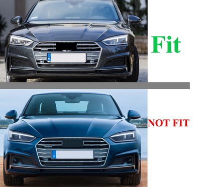 💕ART.7868  GRIGLIE FENDINEBBIA Audi A5 S Line 2017 -2019 NERO LUCIDO💕