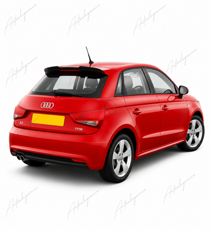 🔥ART.9920 SPOILER POSTERIORE PER AUDI A1 8X 5 PORTE 2010-2018 NERO LUCIDO🔥