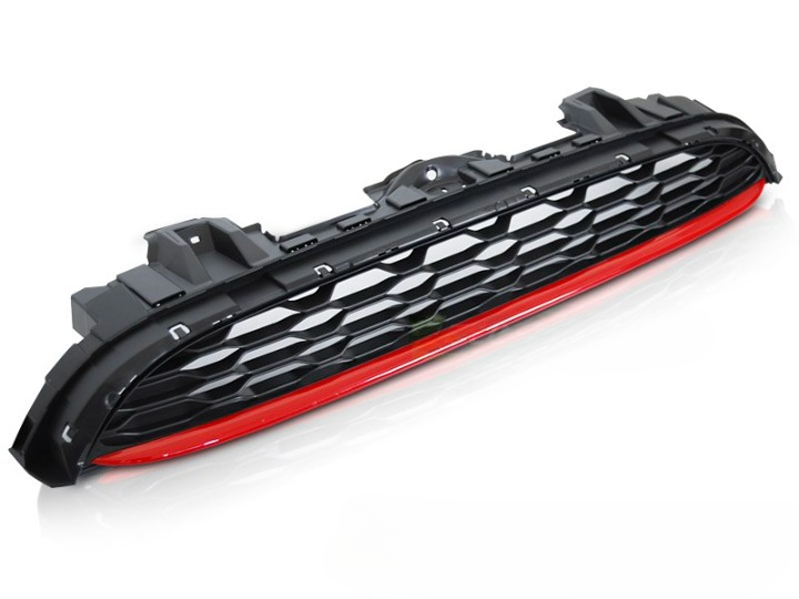 💫ART.7506 GRIGLIA SPORTIVA NERA ROSSA per MINI COOPER F55 F56 F57 14-21💫