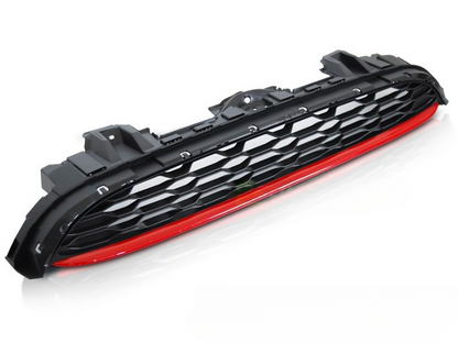 💫ART.7506 GRIGLIA SPORTIVA NERA ROSSA per MINI COOPER F55 F56 F57 14-21💫