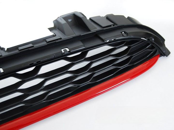 💫ART.7506 GRIGLIA SPORTIVA NERA ROSSA per MINI COOPER F55 F56 F57 14-21💫