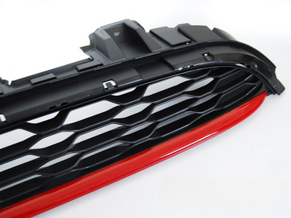 💫ART.7506 GRIGLIA SPORTIVA NERA ROSSA per MINI COOPER F55 F56 F57 14-21💫