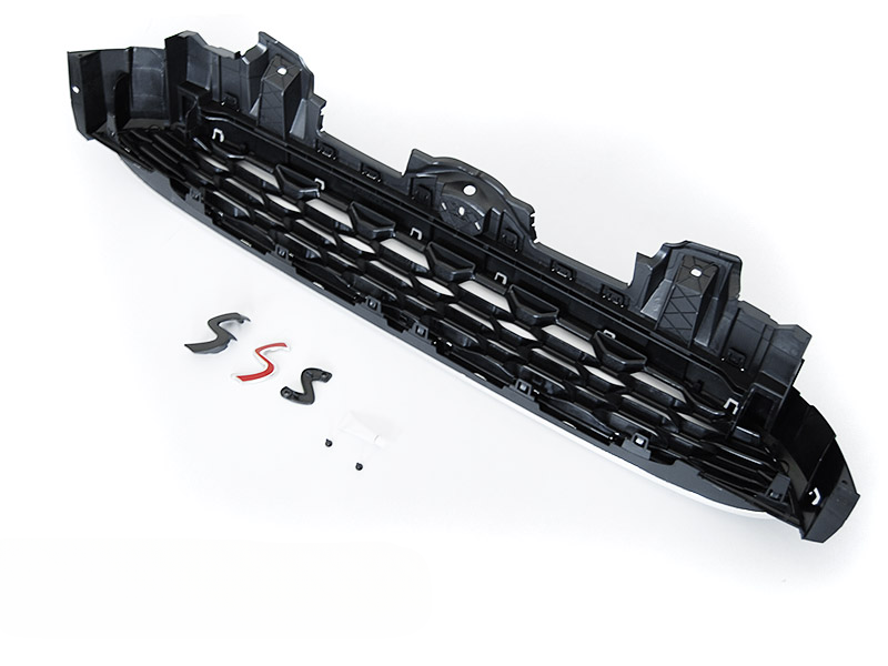 BLACK RED SPORT GRILLE SUITABLE FOR MINI COOPER F55 F56 F57 14-21