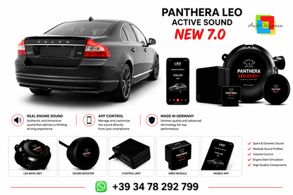 💕 ART.2672 PANTHERA Soundsystem Booster 7.0 - Volvo S80 Mk2💕
