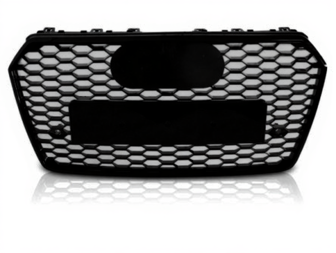 💫ART.4769 Griglia Sportiva Nero Lucido per AUDI A7 C7 4G 14-18💫