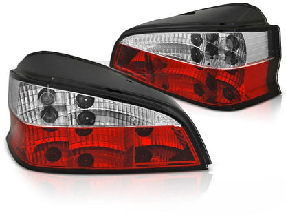 🤩FARI ROSSO BIANCO POSTERIORE ADATTI PER PEUGEOT 106🤩