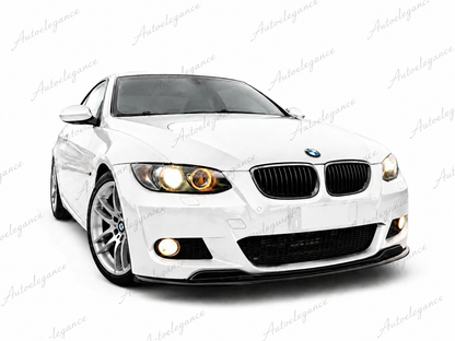 🔥ART.0692 SOTTO PARAURTI ANTERIORE PER BMW 3 E92 E93 M SPORT SPLITTER ABS🔥