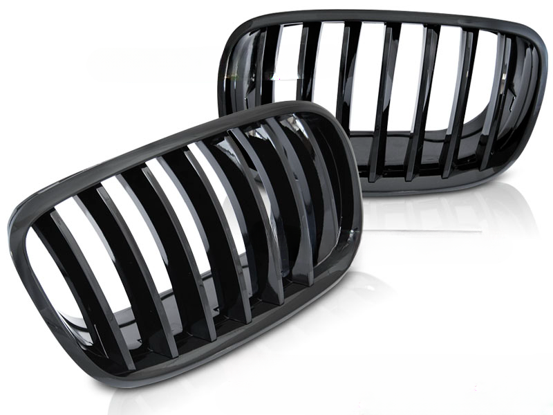 GRIGLIA NERO LUCIDO ADATTO PER BMW X5 E70 X6 E71 08-