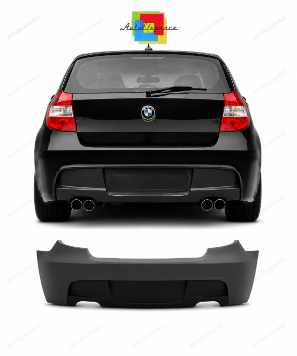 💕PARAURTI POSTERIORE BMW SERIE 1  E81 E87 04-11 LOOK M 💕