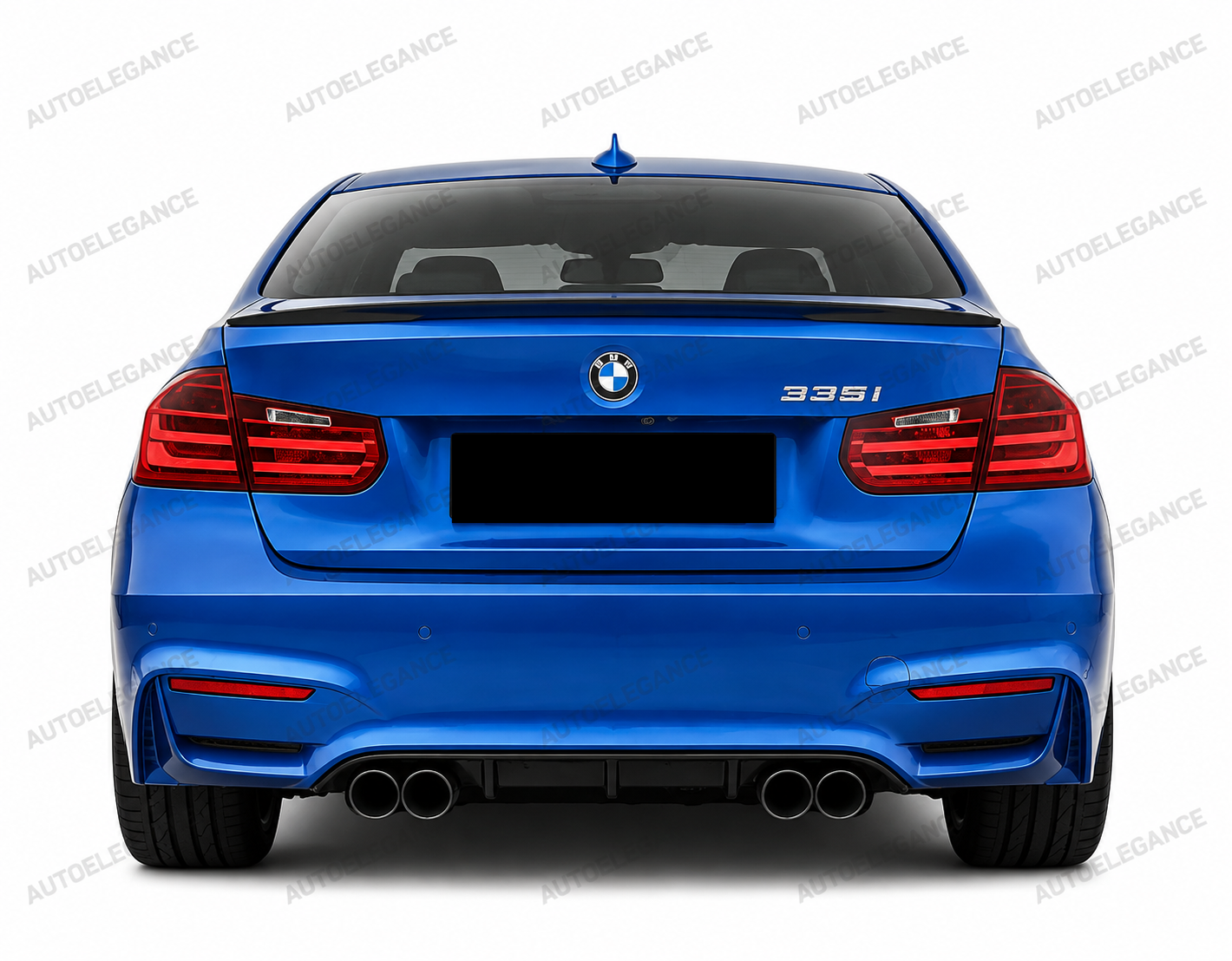 💫ART.10358 PARAURTI POSTERIORE SPORTIVO PDC PER BMW F30 SEDAN 2011-2018💫