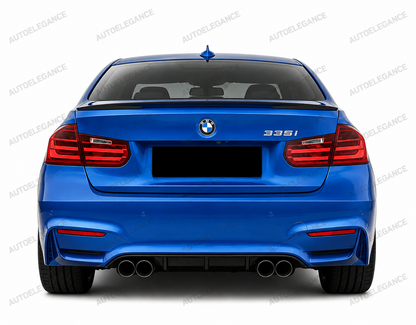 💫ART.10358 PARAURTI POSTERIORE SPORTIVO PDC PER BMW F30 SEDAN 2011-2018💫