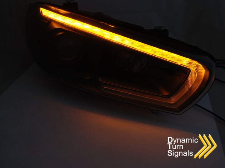 SPLITTER SUITABLE FOR VW GOLF 8 GTI GTD RLINE LOOK GLOSSY BLACK SPORTY DESIGN 