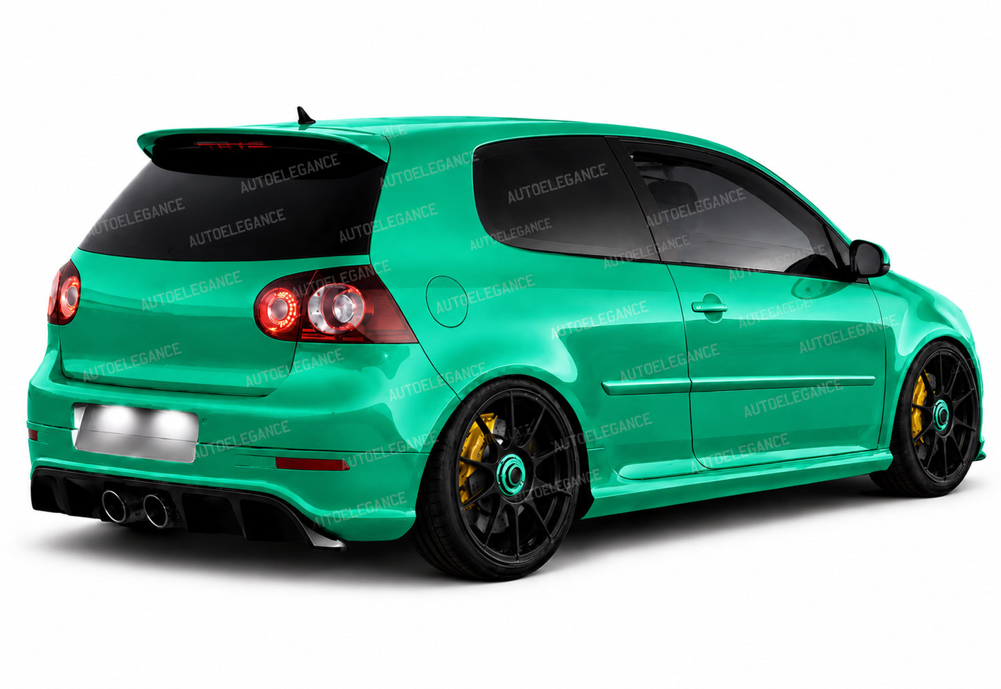 💫ART.10124 Spoiler sul Tetto Look Performance Nero Lucido per VW Golf 5 2003-2008💫