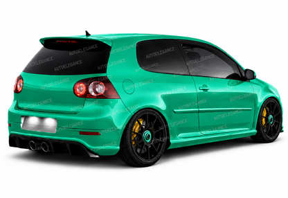 💫ART.10124 Spoiler sul Tetto Look Performance Nero Lucido per VW Golf 5 2003-2008💫