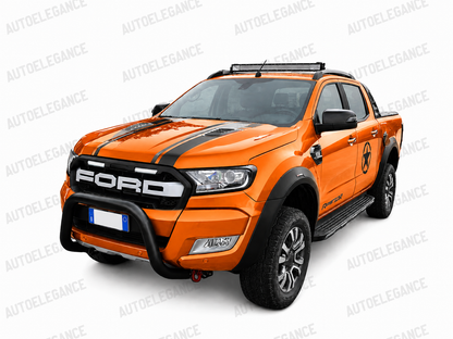 ART. 0043 BULLBAR FORD RANGER T6 2015+ NERO OPACO