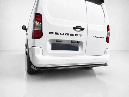 👉Diffusore Posteriore CitroenBerlingo L2/PeugeotPartner L2MK3 ABS Nero Lucido👈