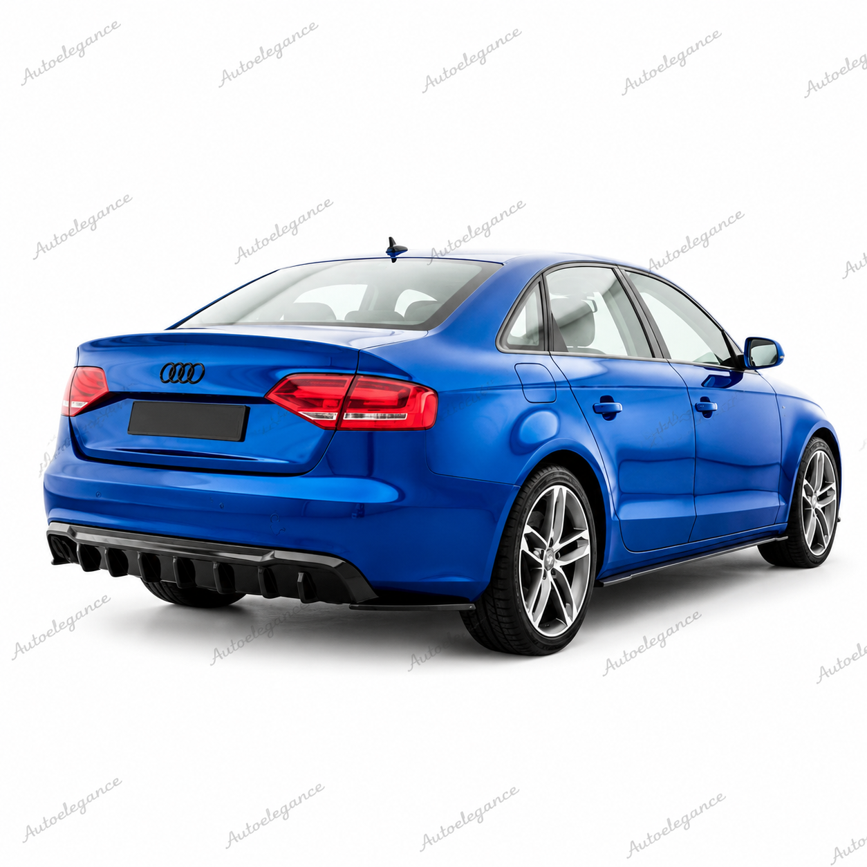 🔥ART.9944 DIFFUSORE PER AUDI A4 B8 FL 07-14 STANDARD NERO LUCIDO🔥