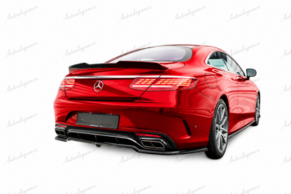 🔥ART.9767 SPLITTER POSTERIORE MERCEDES CLASSE S COUPE AMG-LINE C217 FACELIFT🔥