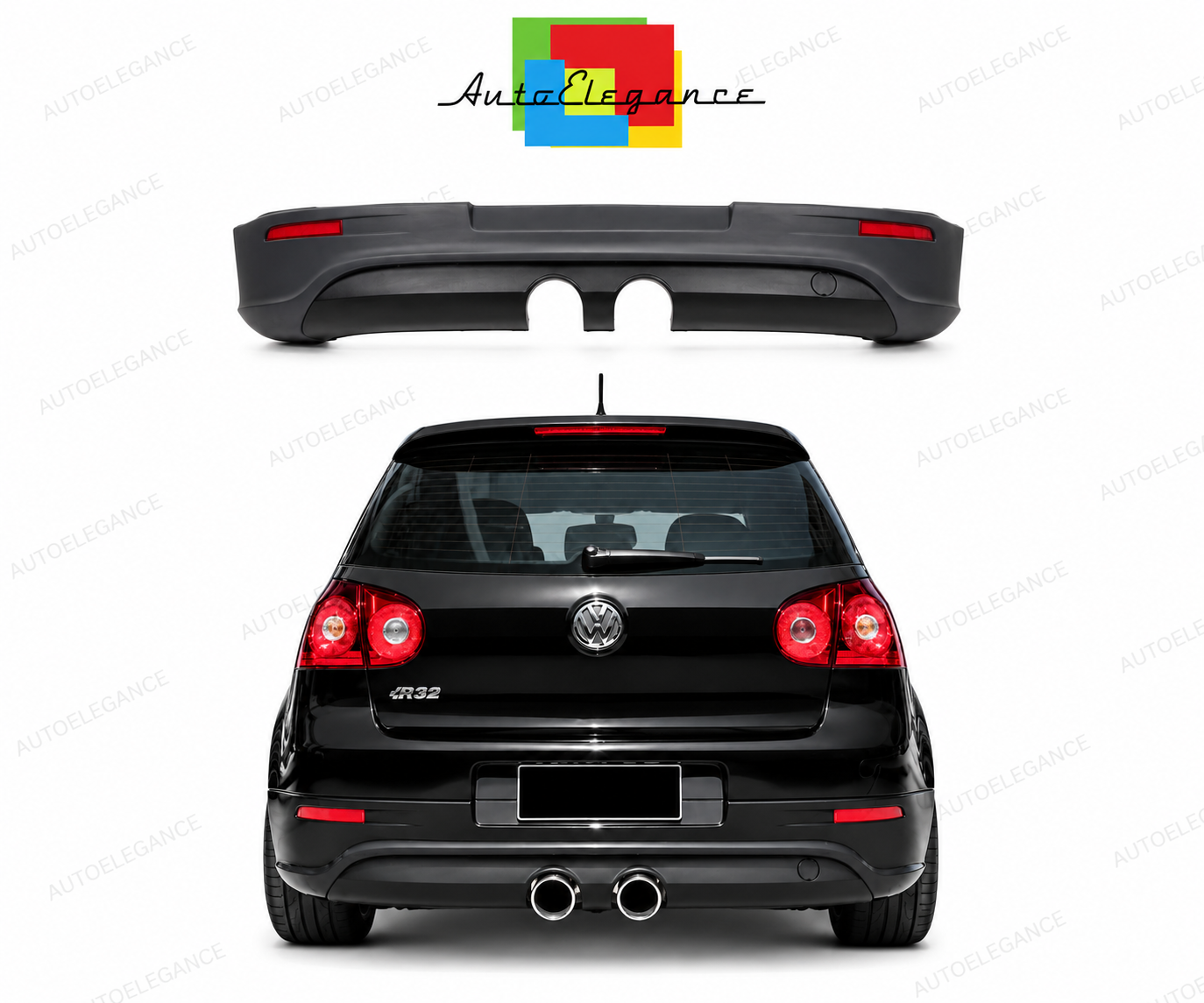 👉Paraurti posteriore R32 Cercare per VW Golf 5 (2003-2009)👈