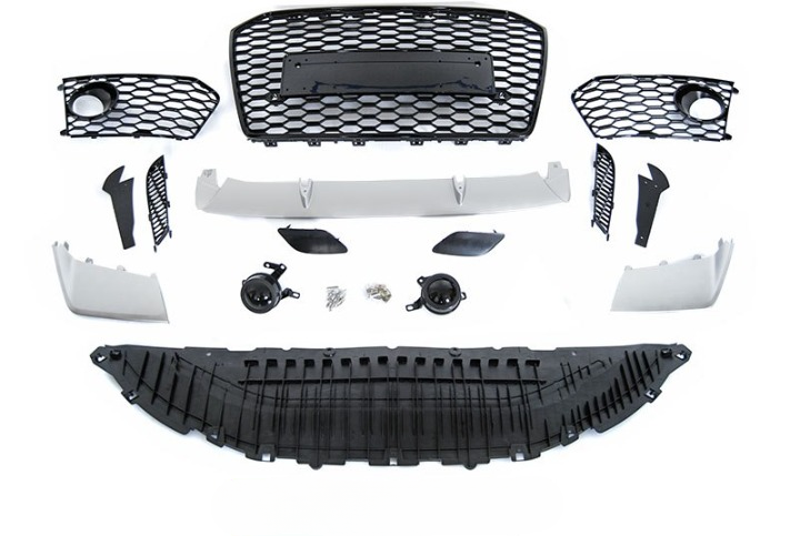 💫ART.7428 Paraurti Anteriore Look RS6 per AUDI A6 C7 2011-2014💫
