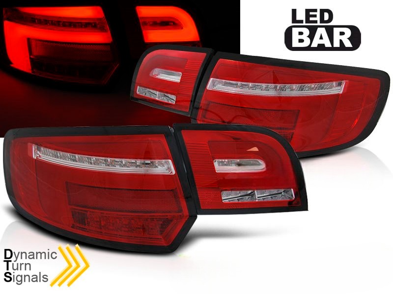 💫ART.6265 Fanali posteriori LED rosso bianco adatti per AUDI A3 8P 08-12💫