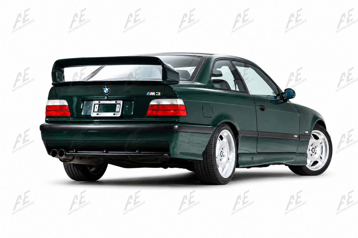 💕ART.9895 SPOILER Bmw 3 E36 Coupe Look M3 GT Nero lucido💕