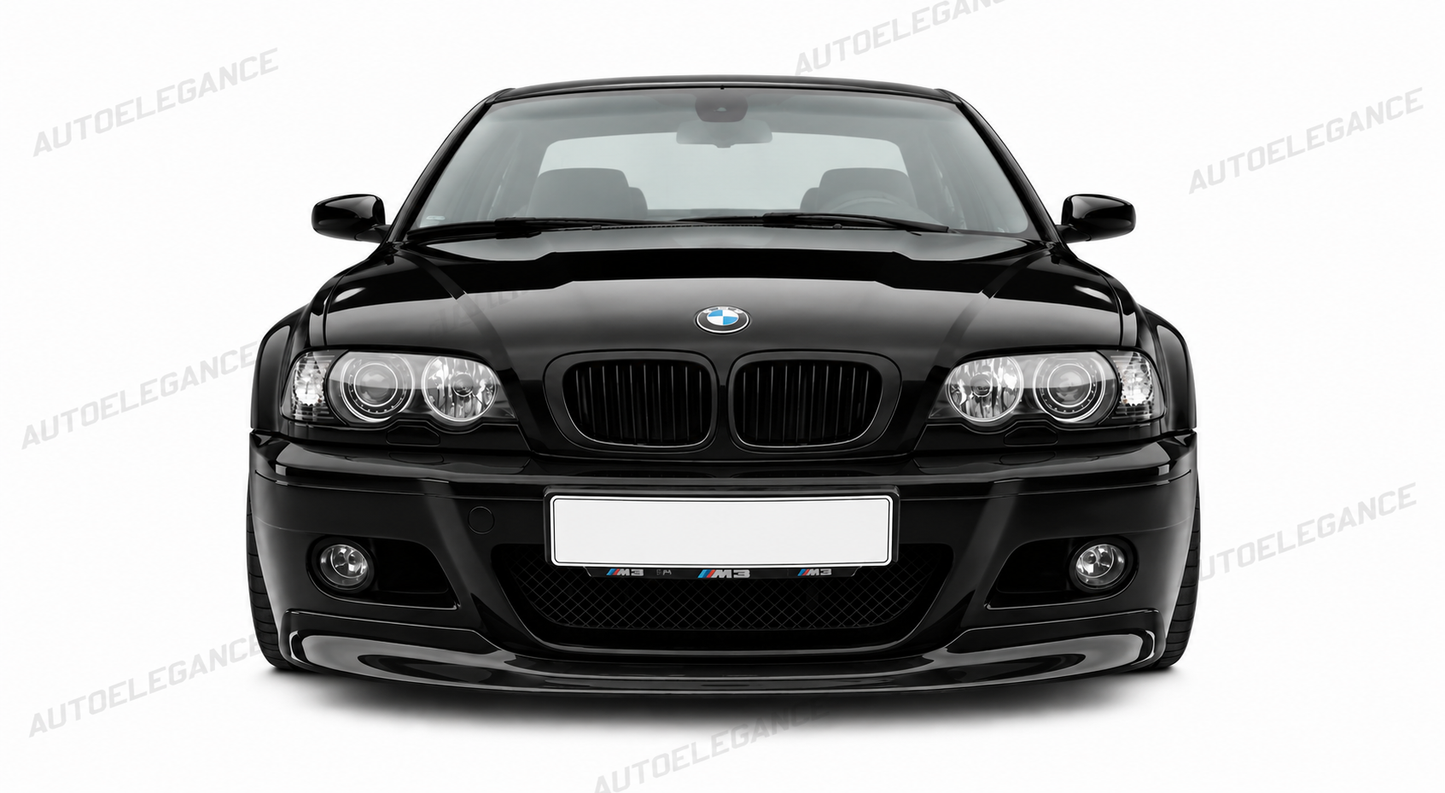 💫SPLITTER ANTERIORE NERO PER BMW SERIE 3 E46 M3💫
