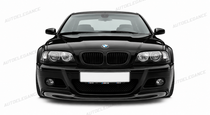 💫SPLITTER ANTERIORE NERO PER BMW SERIE 3 E46 M3💫
