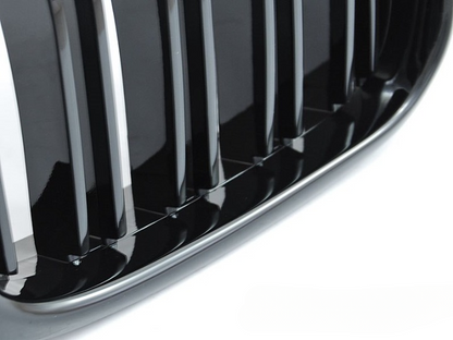 💫ART.7275 GRIGLIA SPORTIVA NERO LUCIDO compatibile con BMW E39 95-03💫