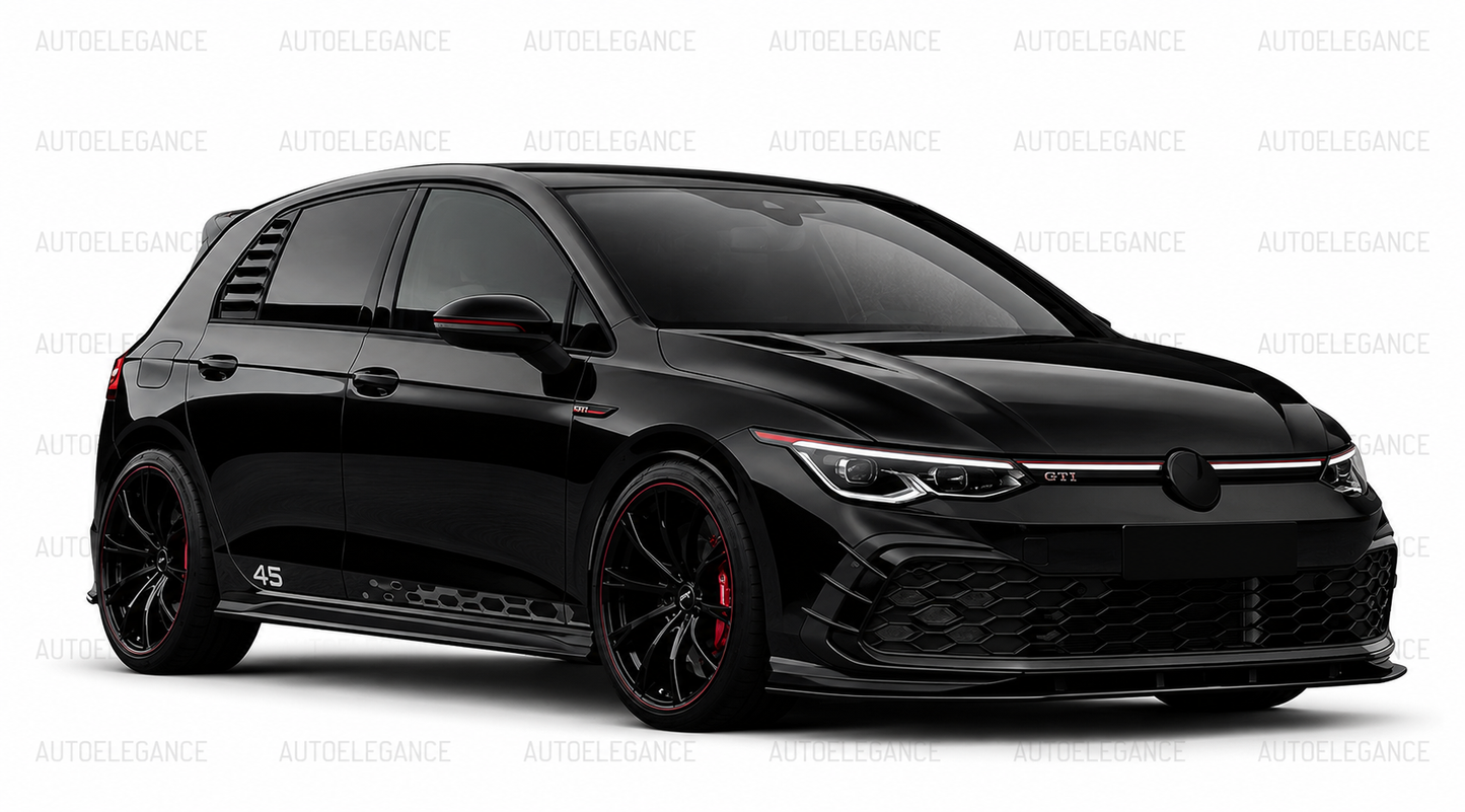 💫Griglia Lunotto Nero Lucido Per VW Golf 8 GTI R R-Line 20-24💫