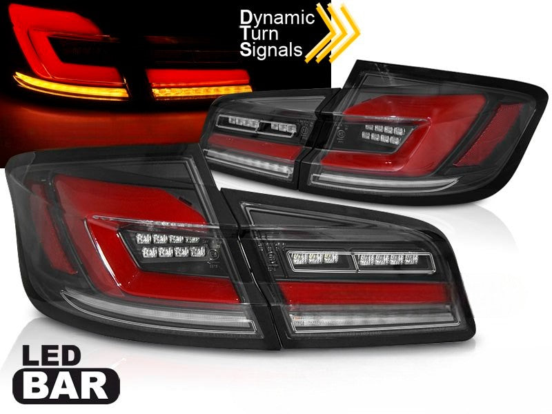 💫ART.6994 Fanale posteriore LED neri adatto per BMW F10 2010-2016💫
