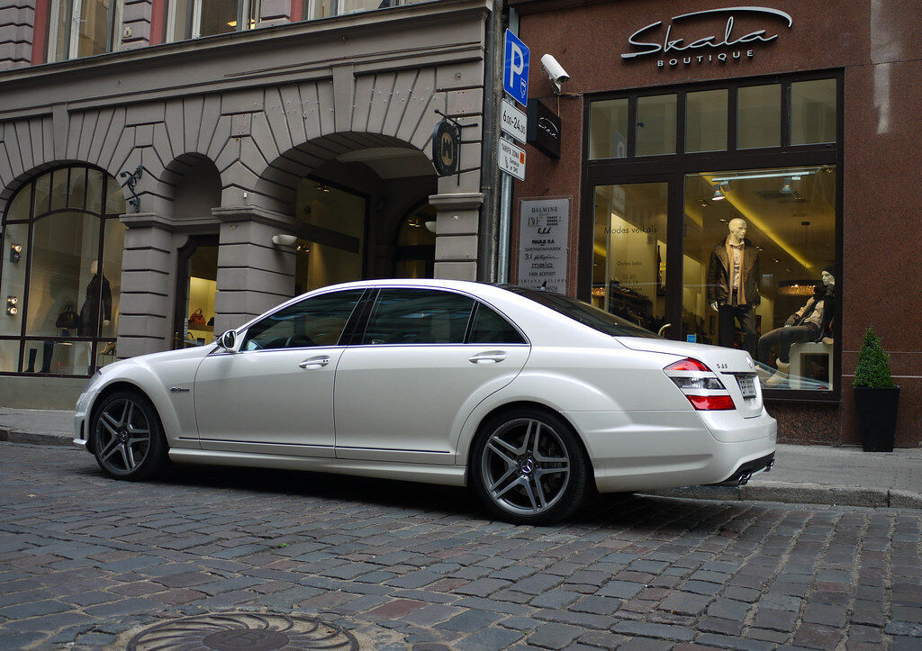 MINIGONNE LOOK S65 AMG PER MERCEDES W221 05-13 PASSO CORTO