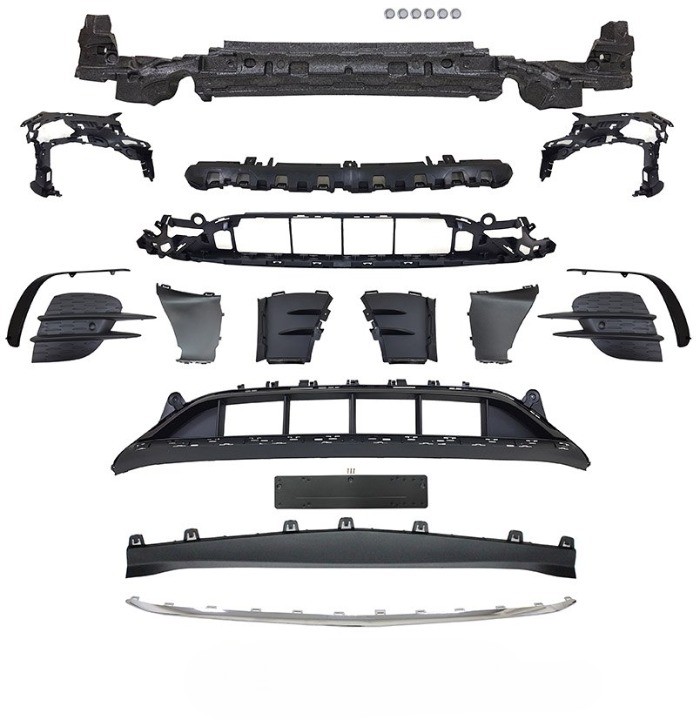 ART.5409 PARAURTI  ANTERIORI MERCEDES CLASSE E  W213 20-23 CHROME